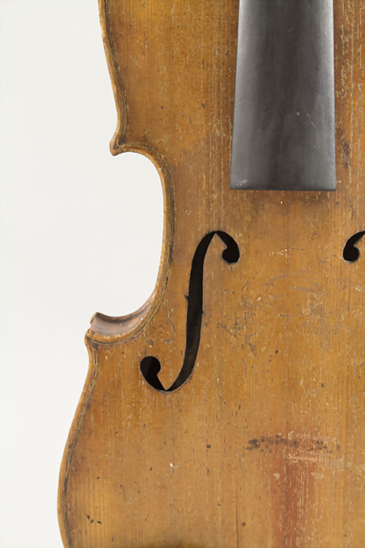 Violine / A violin, Modell 'Stradivari', deutsch, um 1900 - Bild 5 aus 6