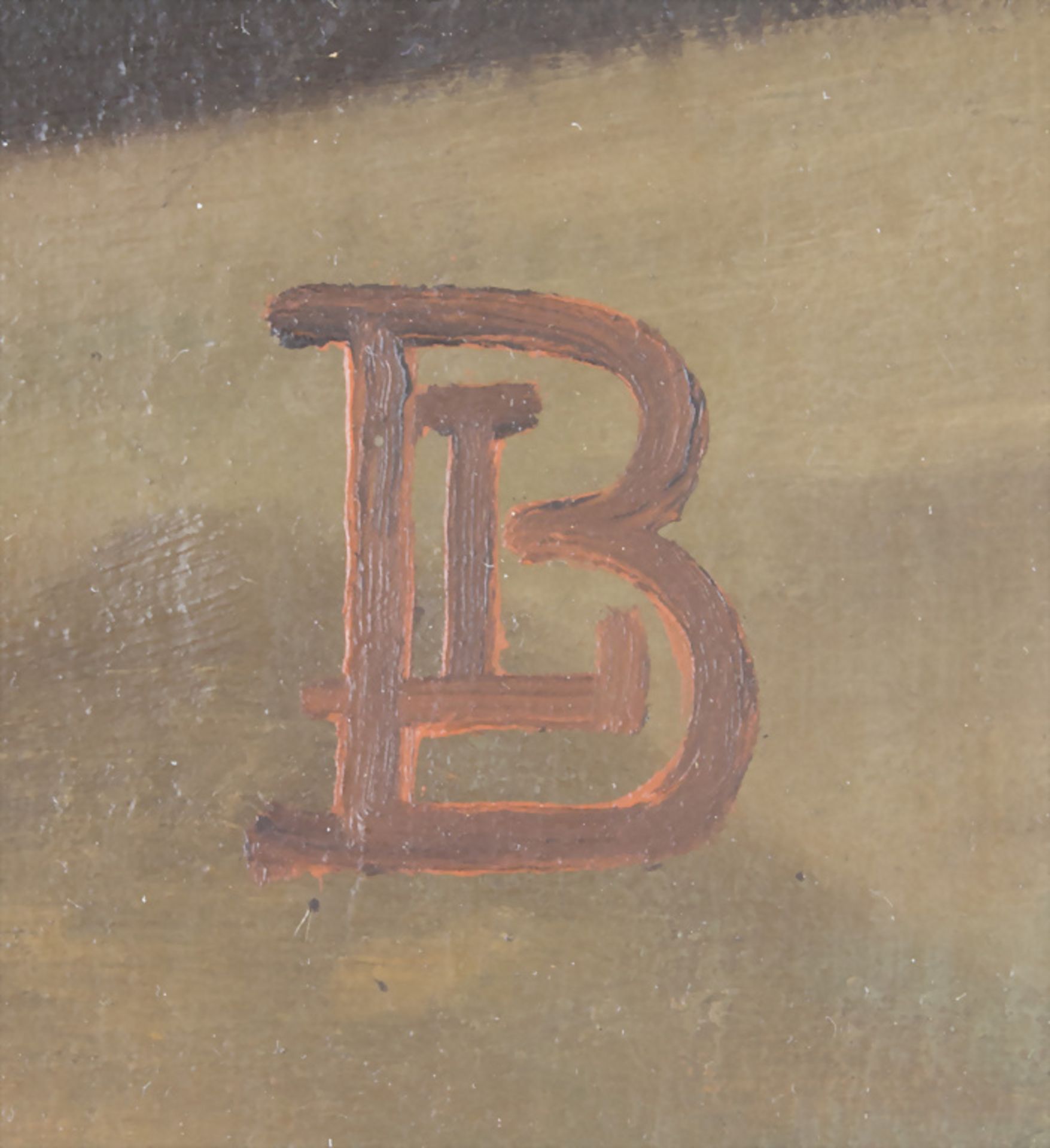Monogrammist 'LB' (19./20. Jh.), 'Winzer bei der Mittagspause' / 'A wine grower during lunch break' - Image 3 of 6