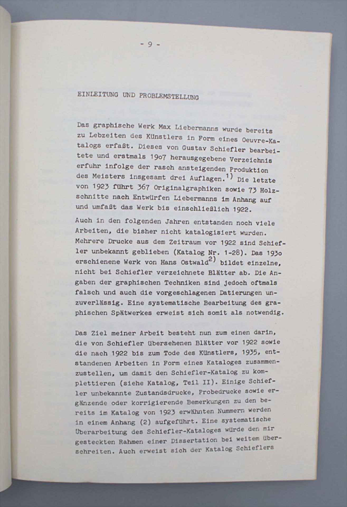 Sigrid Achenbach: 'Die Druckgrafik Max Liebermanns', Dissertation, Heidelberg, 1974 - Image 5 of 6