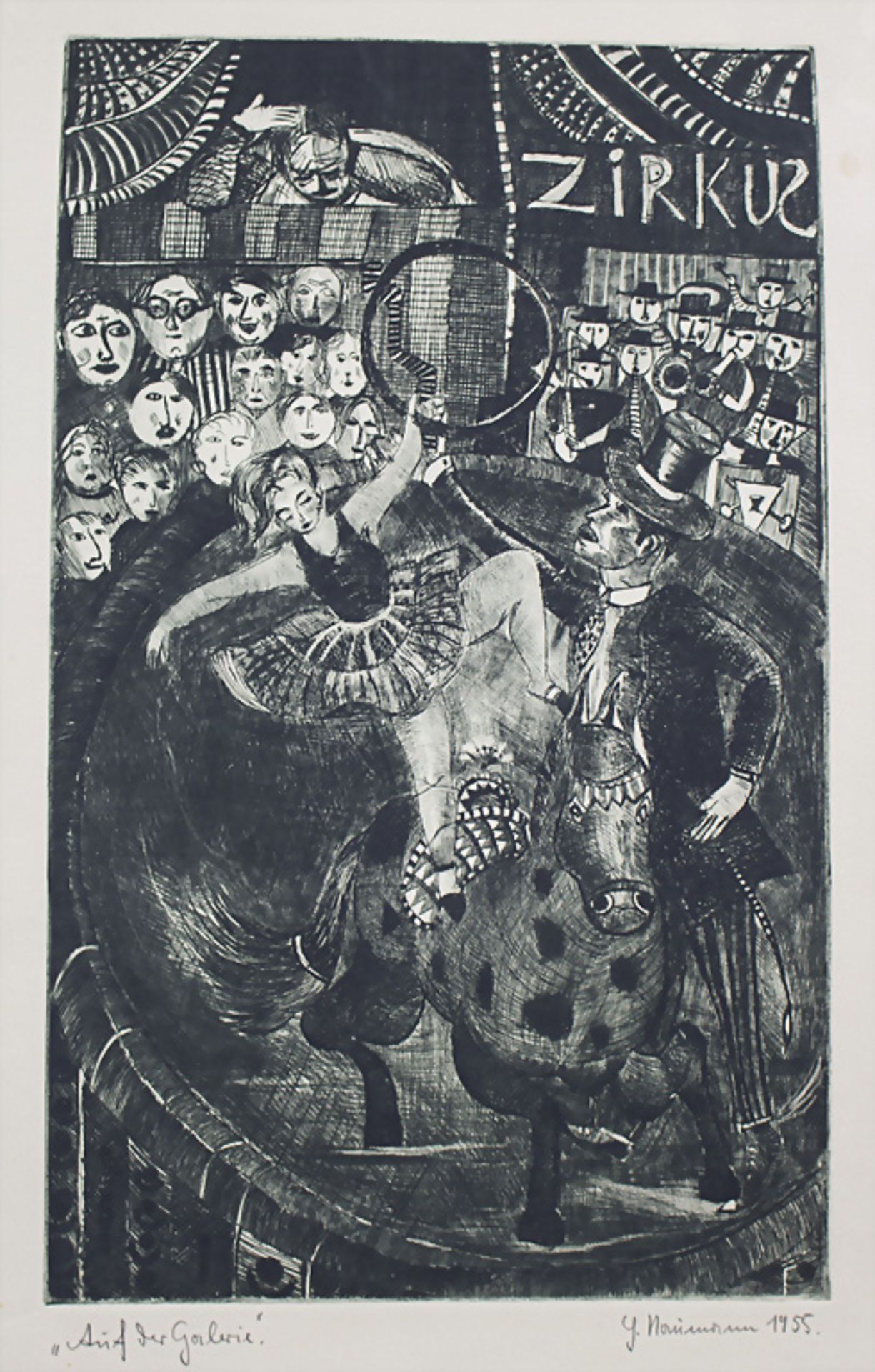 Hermann Neimann (*1930), 'Sechs Radierungen für das Kafka-Buch' / 'Six etchings for the Kafka ... - Bild 2 aus 8