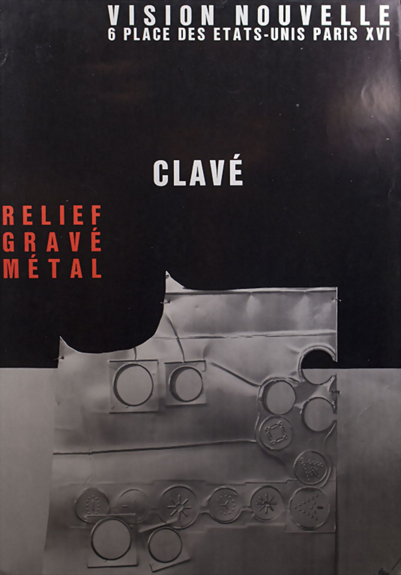Antoni CLAVÉ (1913-2005), Ausstellungsplakat / Exhibition poster, Paris, Expo 1971