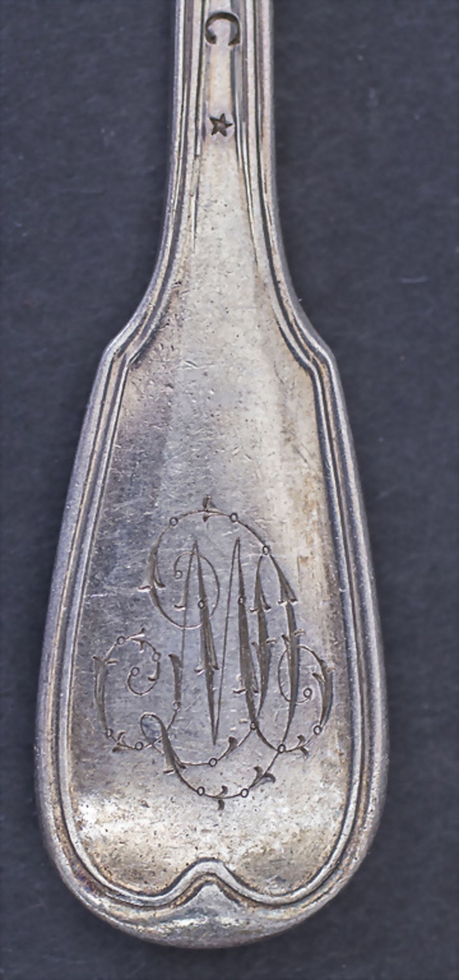 12-tlg. Silberbesteck / A 12-piece set of silver cutlery, J.L. Tardiou, Paris, nach 1819 - Bild 6 aus 6