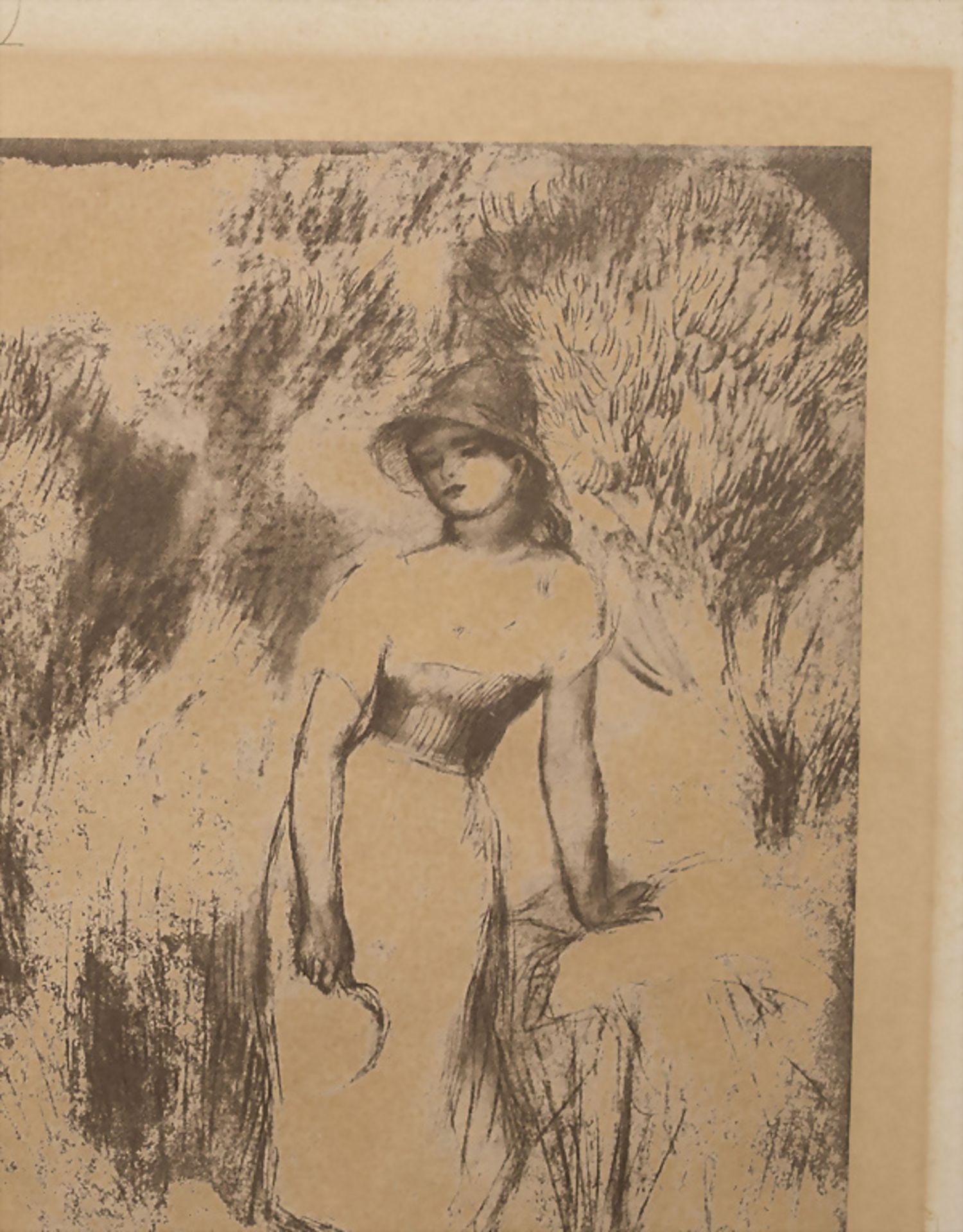Pierre-Auguste RENOIR (1841-1919), 'Gärtnerin mit Sichel' / 'Gardener with sickle' - Bild 2 aus 4