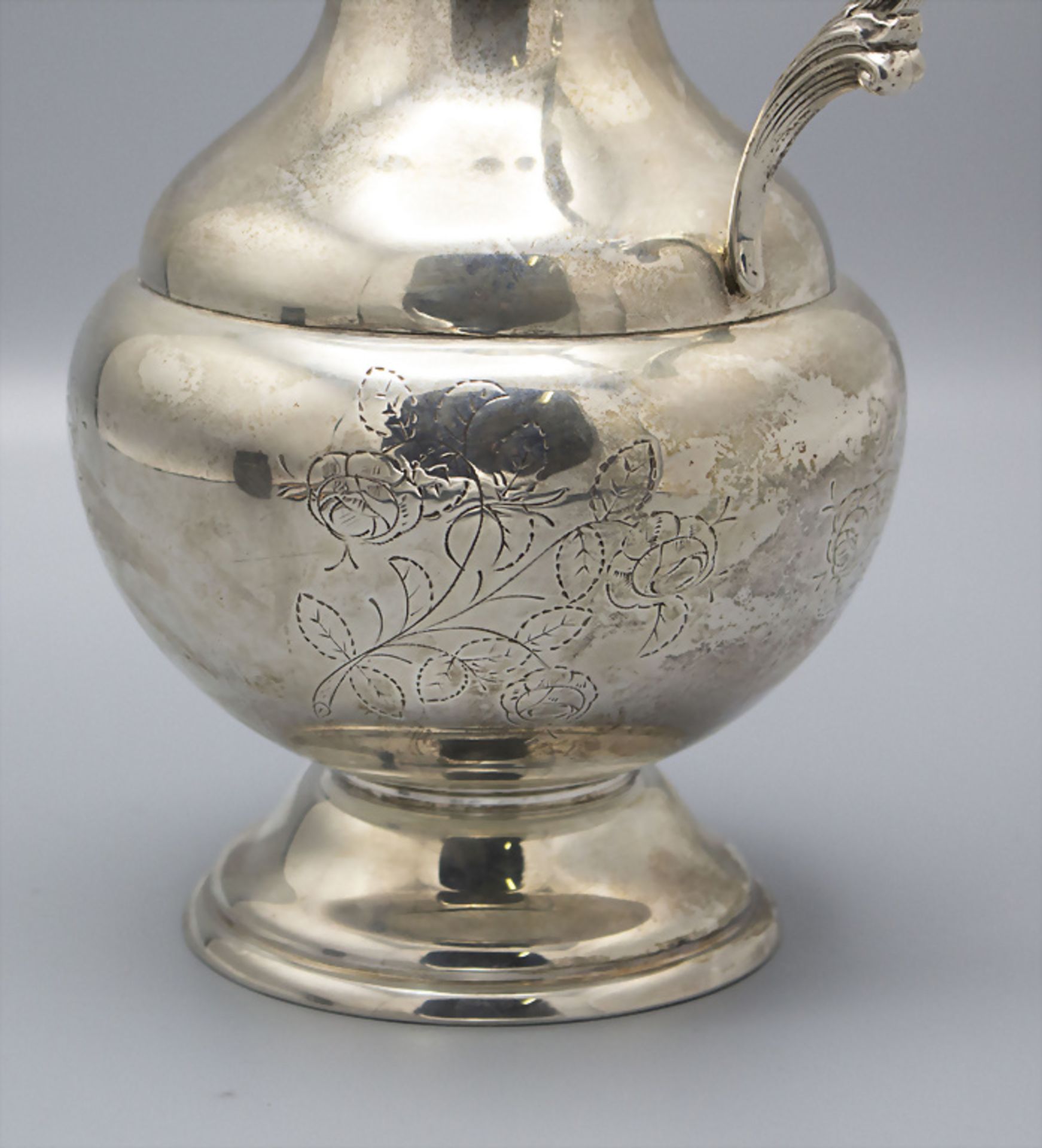 Schenkkrug / A silver jug, Spanien, 20. Jh. - Bild 4 aus 6