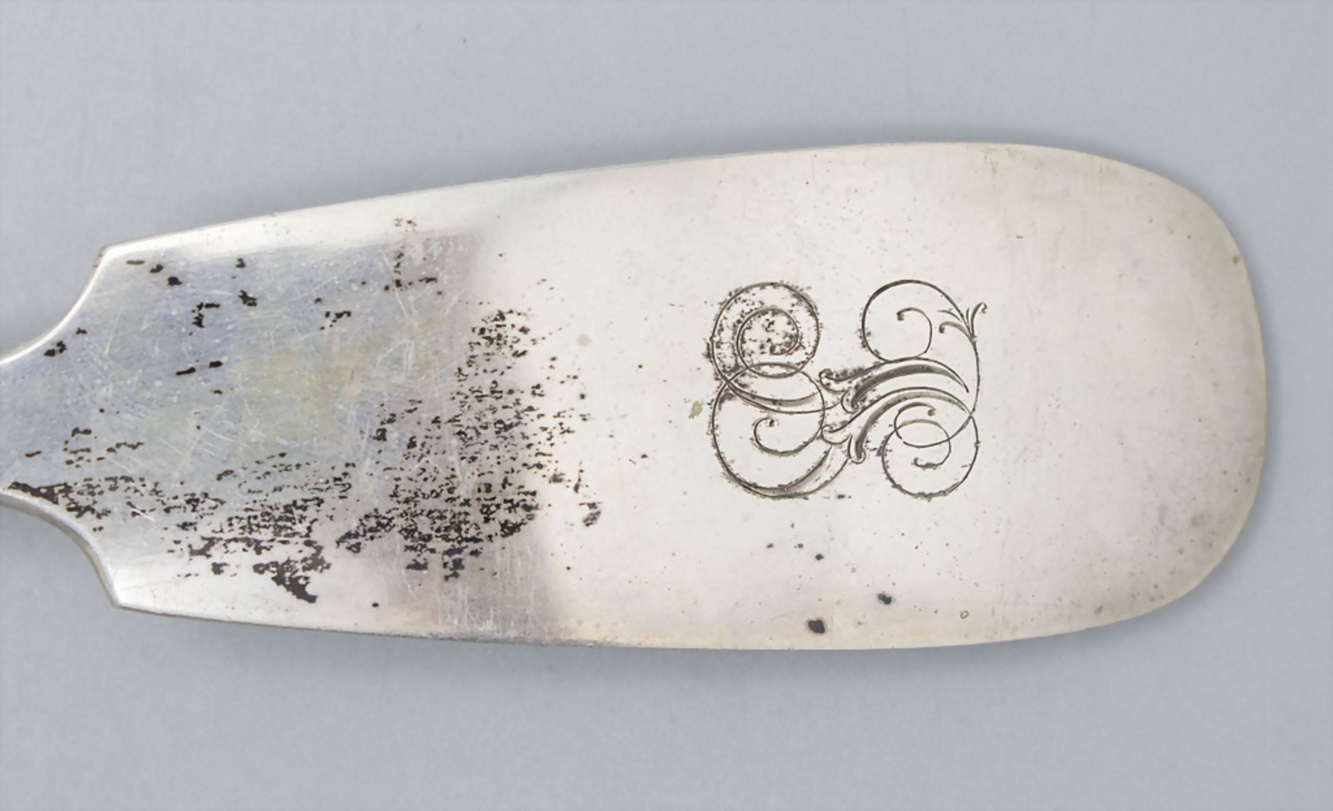 Suppenkelle / A soup ladle, Danzig, um 1850/60 - Image 2 of 4