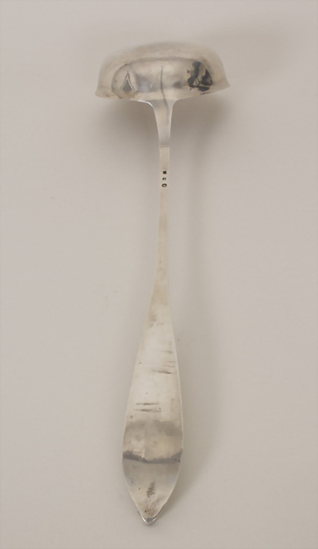 Silberkelle / A silver ladle, Belgien, um 1810 - Image 2 of 3