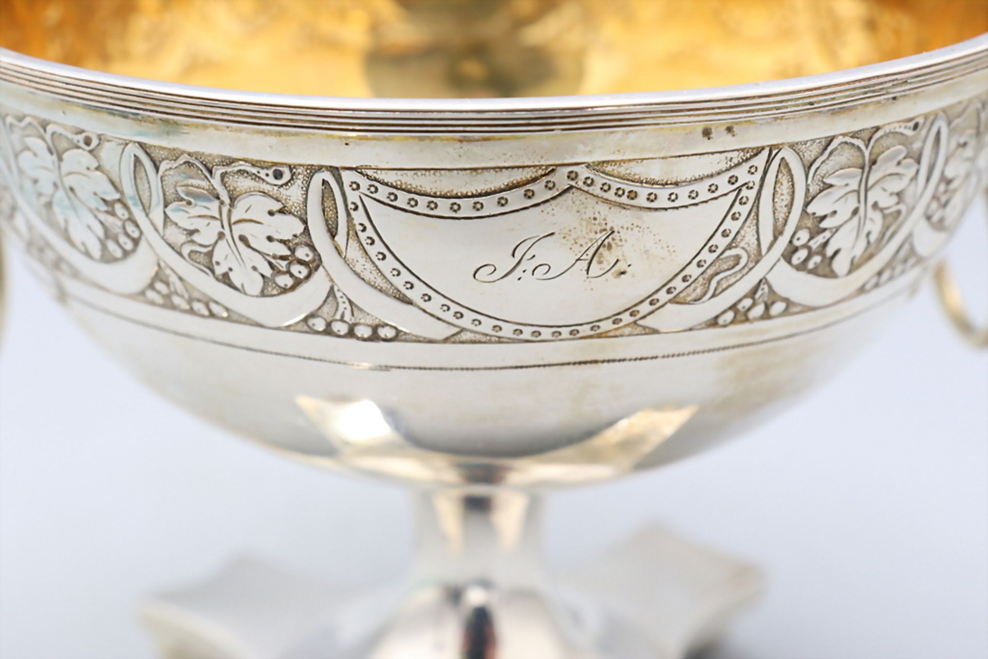 Empire Konfektschale / A Empire silver candy bowl, Kopenhagen/Copenhagen, 1790-1799 - Bild 6 aus 10