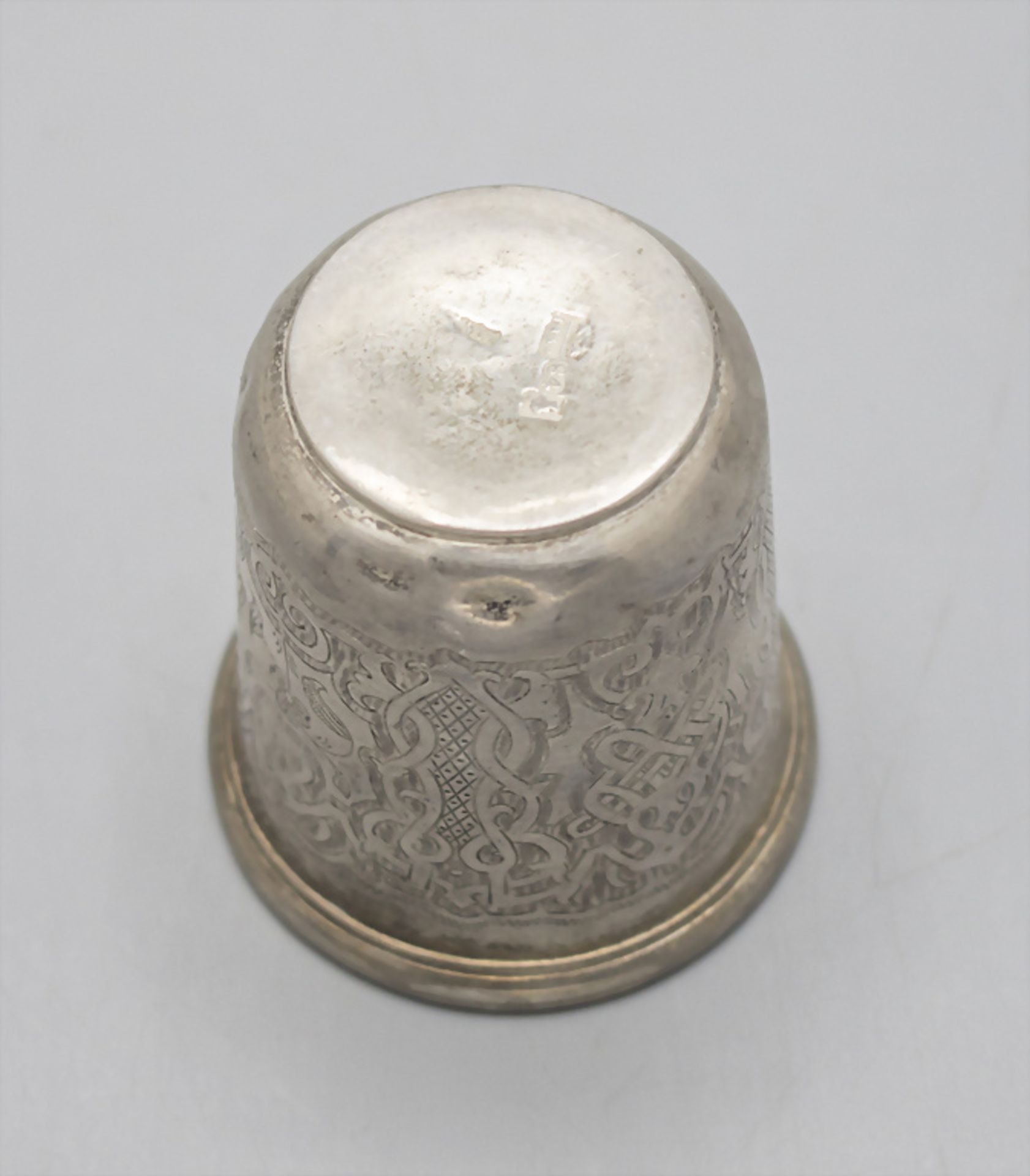 Wodka Becher / A silver vodka beaker, Moskau/Moscou, 1860 - Image 3 of 5