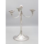 Girandole / A silver candleholder, wohl Schweiz, 20. Jh.