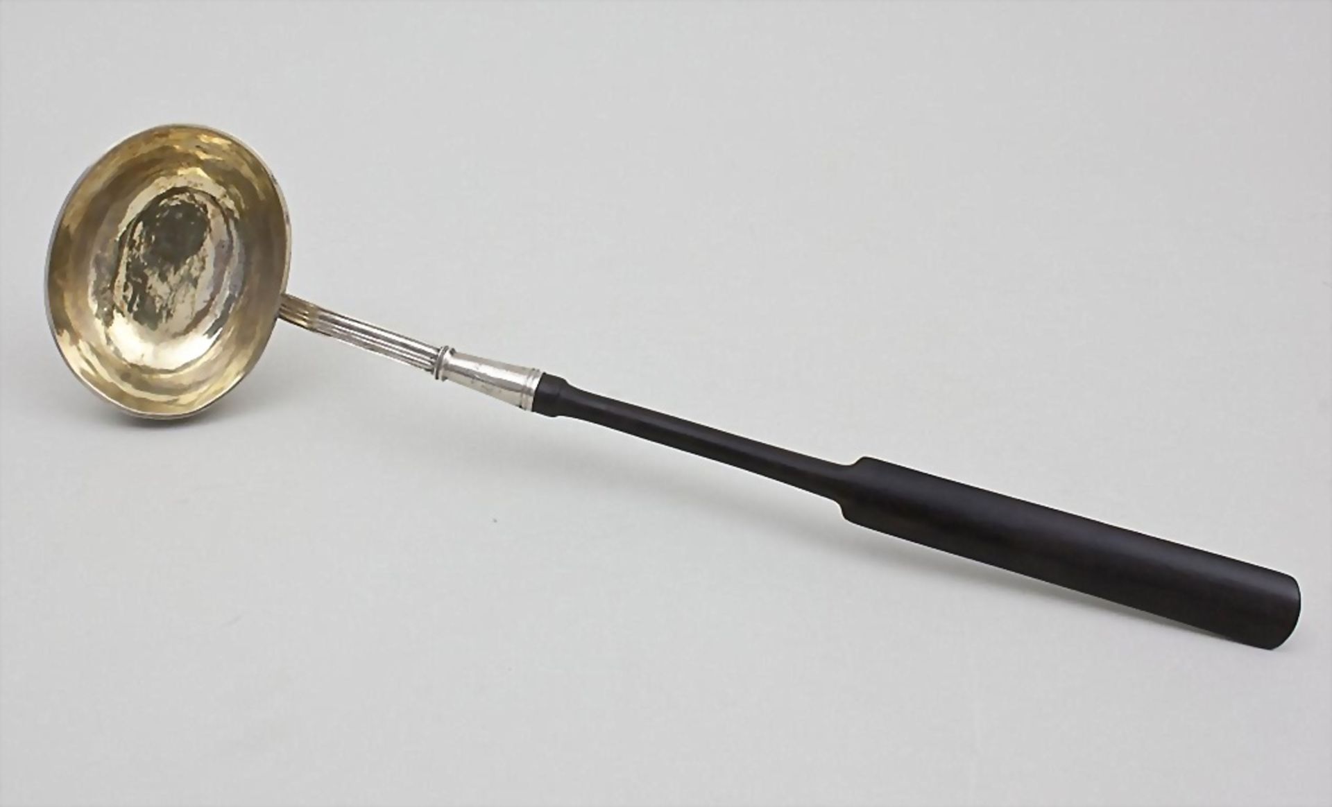 Kelle / A silver ladle, deutsch, Anfang 19. Jh.