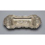 Zierschale / A decorative silver dish, Porto, 19. Jh.