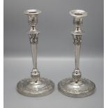 Paar Empire Kerzenleuchter / A pair of silver candlesticks, Jean-Pierre Bibron, Paris, 1798-1809