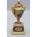 Kleine Amphoren-Vase / A small amphora vase, wohl Thüringen/Suhl (Erdmann Schlegelmilch), 19. Jh.