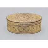 Louis-Seize Tabatiere / A Louis-Seize guilded snuff box, Frankreich, um 1780