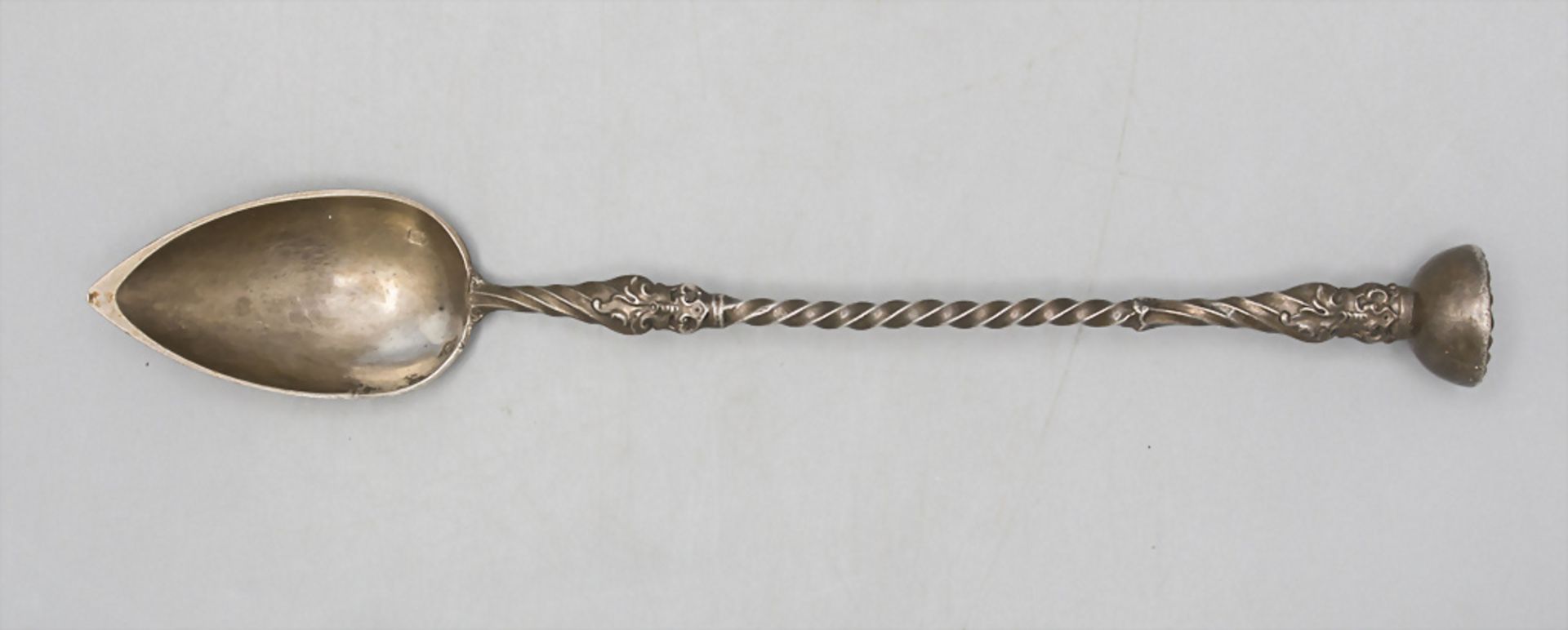 Apothekerlöffel / A pharmacist's silver spoon, Philippe Berthier, Paris, um 1850