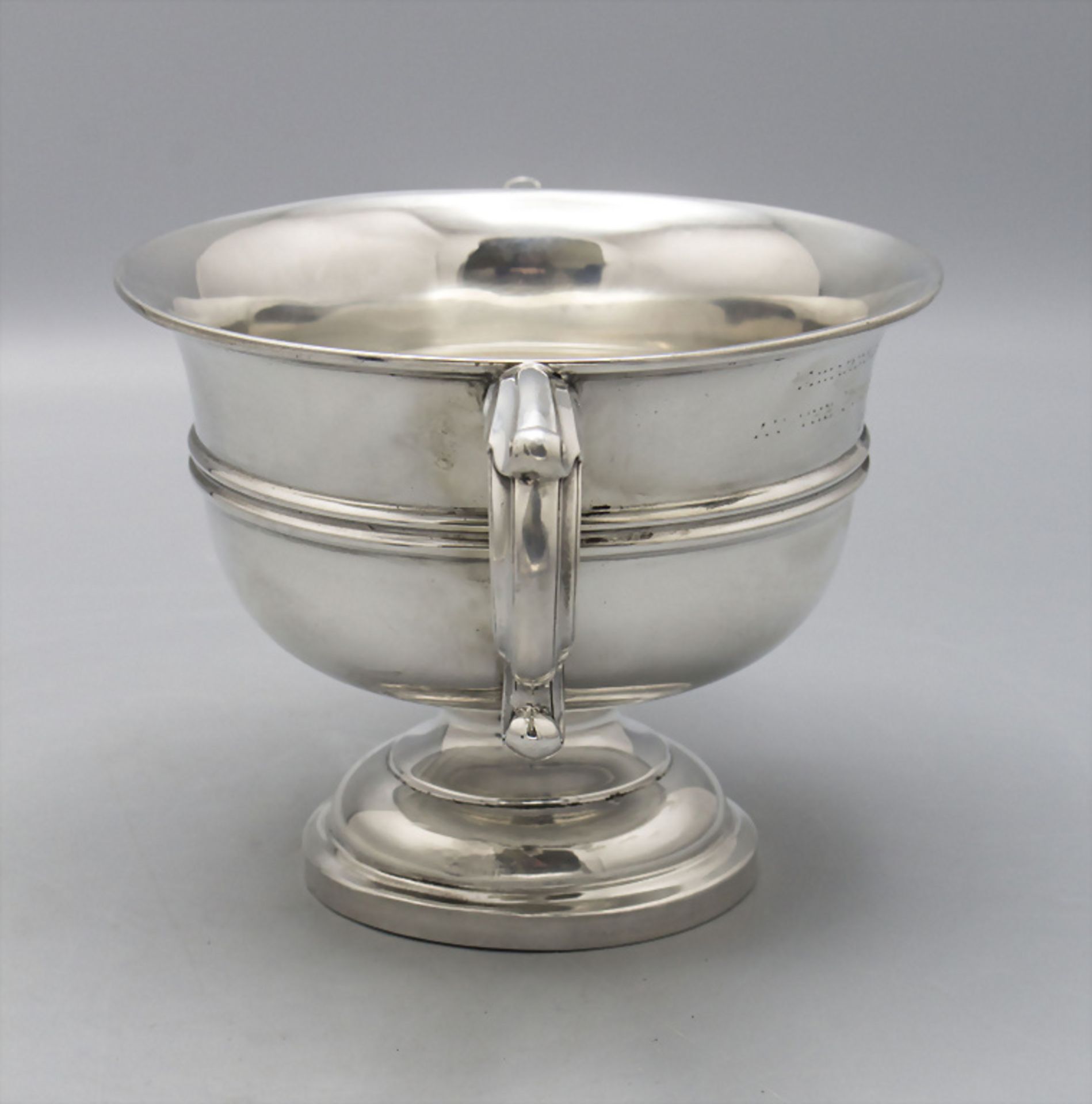 Henkelschale / A silver bowl with handles, Walker & Hall, Sheffield, 1923 - Bild 4 aus 6