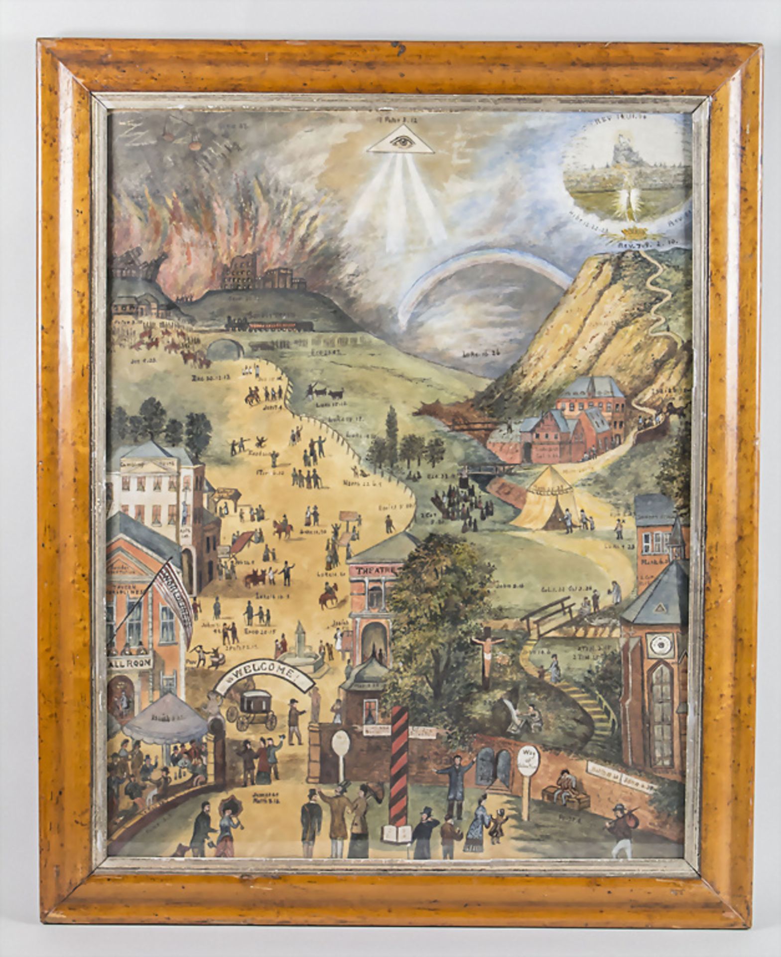 Künstler des 19. Jh., 'Biblische Szenerien' / 'Biblical sceneries' - Bild 2 aus 4