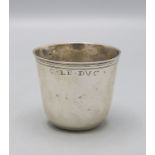 Faustbecher / A silver beaker, Michel Maillard, Paris, 1754-1755