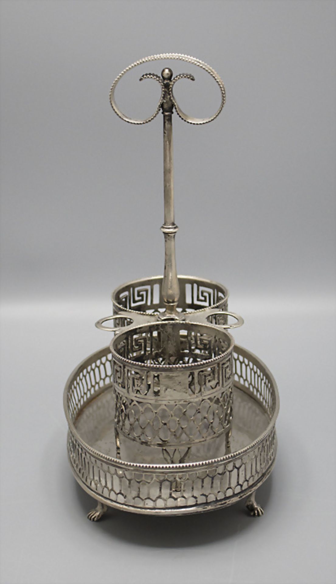 Louis-Seize-Huiliere / A silver oil and vinegar cruet set, Savoyen/Savoie, um 1790 - Image 2 of 5