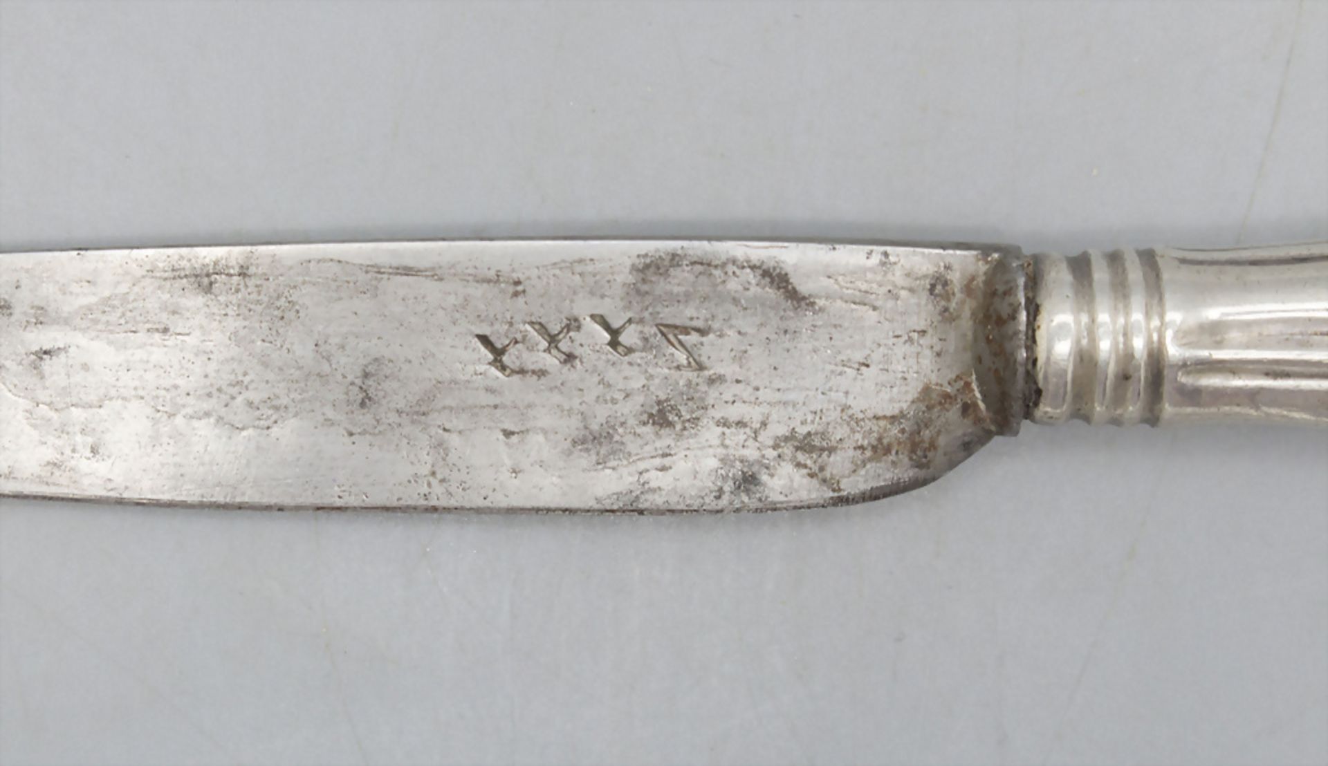 Messer / A knife, deutsch, wohl Heilbronn, 1. Hälfte 18. Jh. - Image 2 of 5