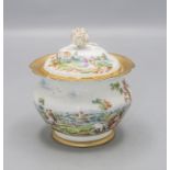 Zuckerdose mit Landschaft / A sugar box with a landscape, Meissen, 1860-1924