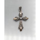 Kreuzanhänger / A cross pendant, Frankreich, um 1850