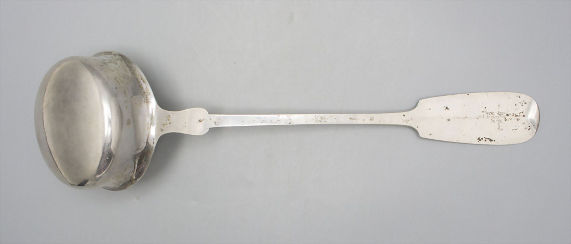 Suppenkelle / A soup ladle, Danzig, um 1850/60 - Image 3 of 4