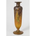 Jugendstil Vase / Art Nouveau glass vase, Daum Frères, Ecole de Nancy, Frankreich, um 1900