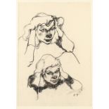 Karl HUBBUCH (Karlsruhe 1891-1979), Tuschezeichnung / An ink drawing