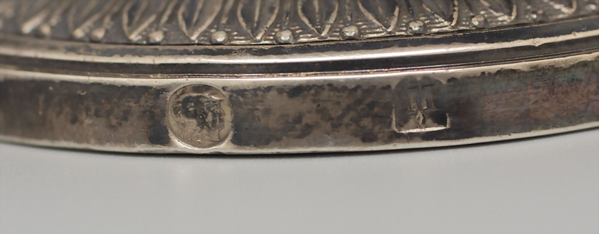 Empire Schenkkrug / A silver jug, Mathieu Petrus Josephus, Gent, 1839-1853 - Bild 7 aus 8