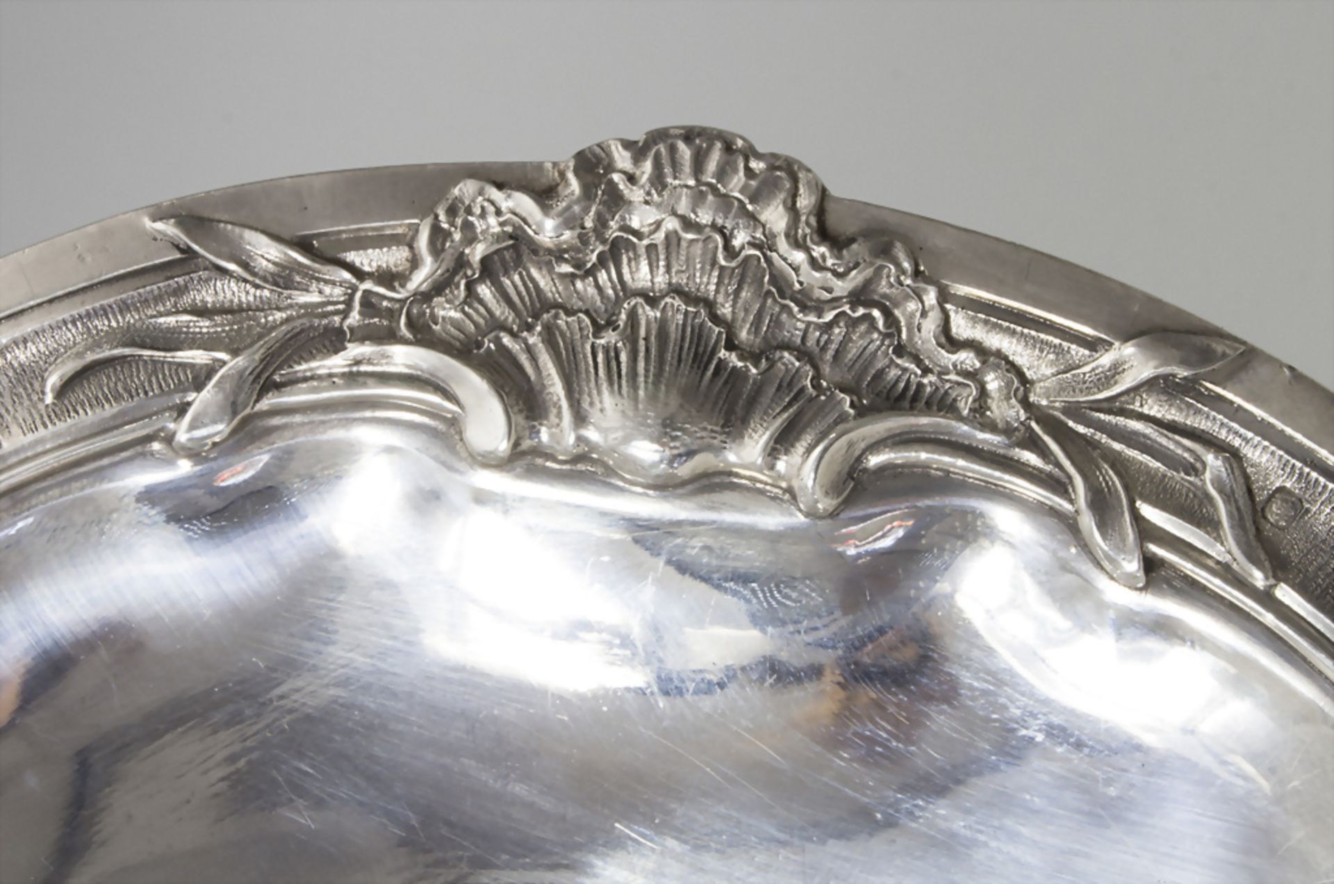 Tablett / A silver tray, Jean Baptist Harleux, Paris, um 1870 - Bild 3 aus 10