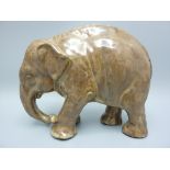 Keramik Figur 'Elefant' / A ceramic figure 'Elephant', deutsch, um 1920