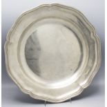 Barock Platte / A Baroque silver plate, Prag, 18. Jh.