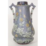 Jugendstil Henkelvase / An Art Nouveau vase with handles, Villeroy & Boch, Mettlach, vor 1900