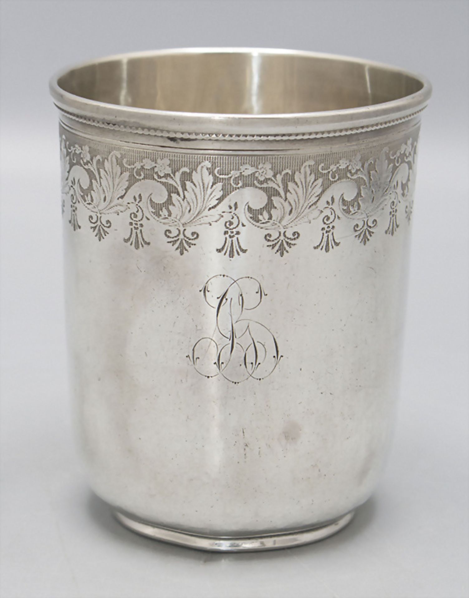 Becher / A silver beaker, Claude Doutre Roussel, Paris, 1895