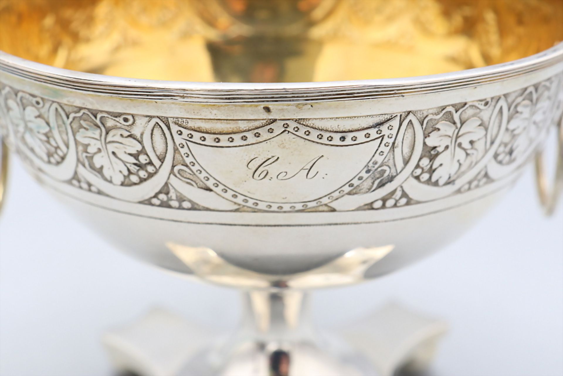 Empire Konfektschale / A Empire silver candy bowl, Kopenhagen/Copenhagen, 1790-1799 - Bild 7 aus 10