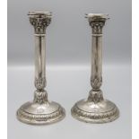 Paar Empire  Kerzenleuchter / A pair of silver candlesticks, Verdun (Mosel/Meuse), 1809-1819