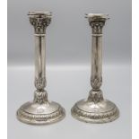 Paar Empire Kerzenleuchter / A pair of silver candlesticks, Verdun (Mosel/Meuse), 1809-1819