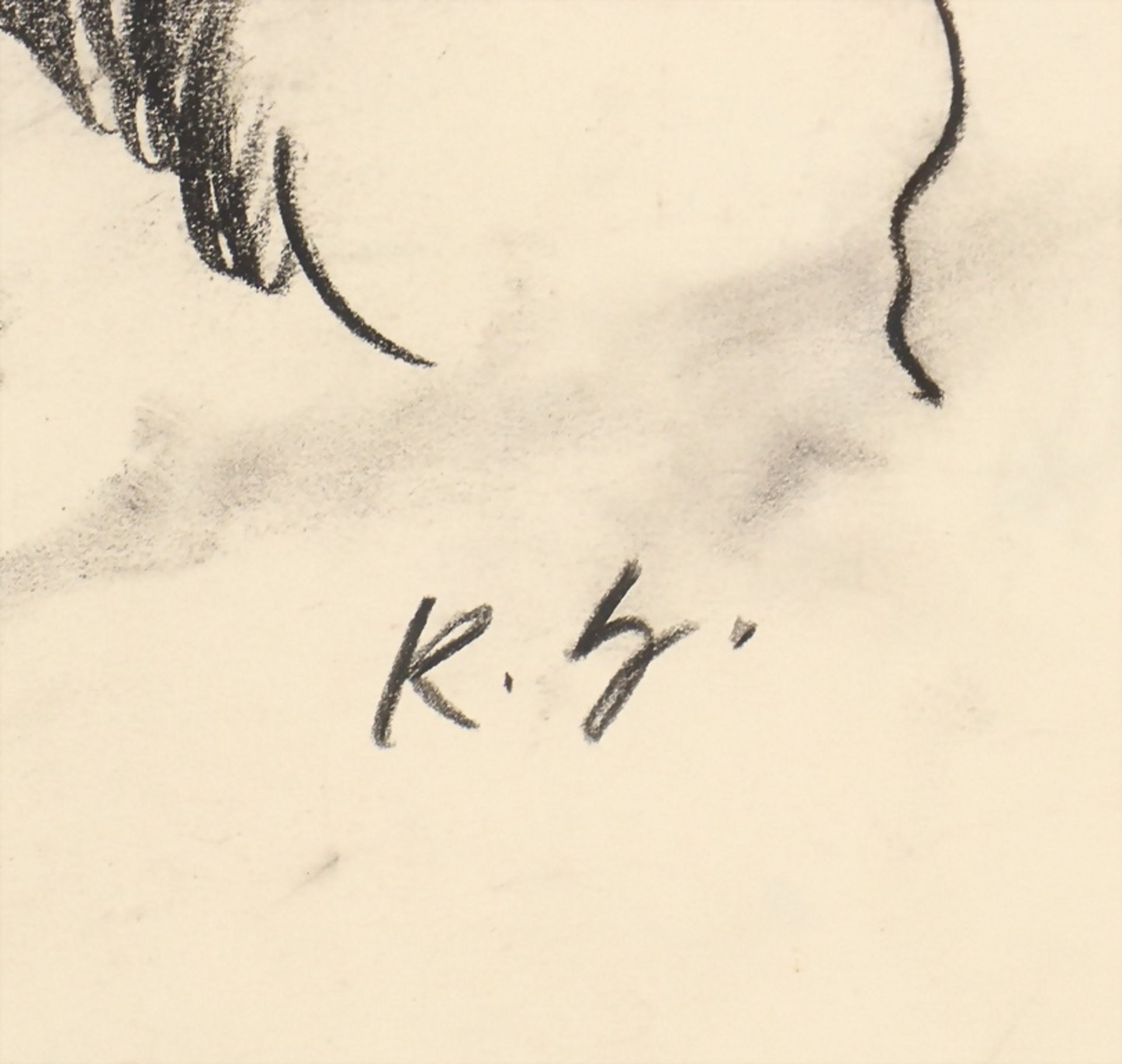 Karl HUBBUCH (Karlsruhe 1891-1979), Tuschezeichnung / An ink drawing - Bild 4 aus 5