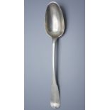 Ragout Löffel / Cuillère à ragout en argent massif / A large silver serving spoon, Jean Stahl, ...