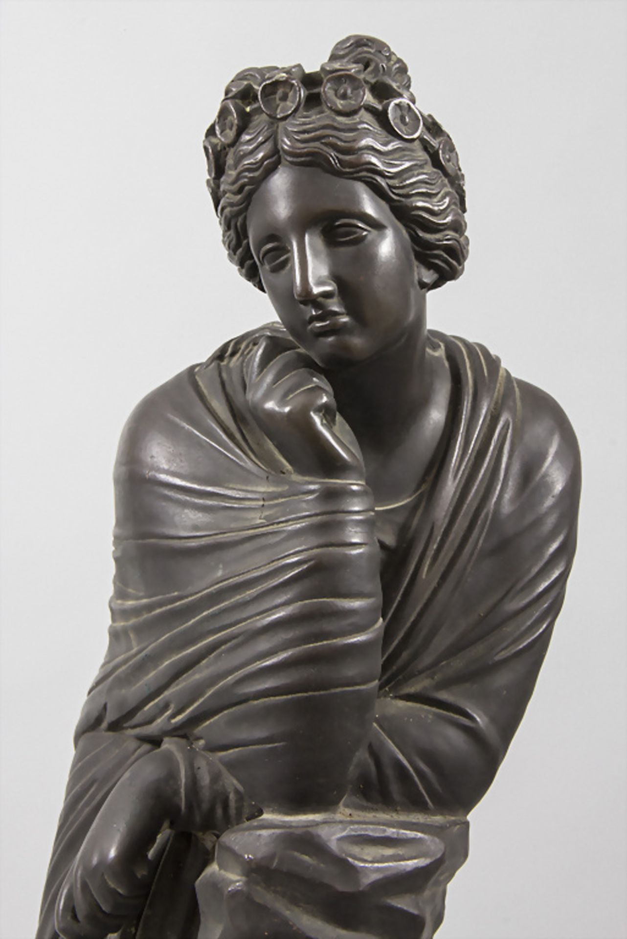 Ferdinand BARBEDIENNE (1810-1892), Griechische Göttin / A bronze sculpture of a Greek goddess - Image 5 of 8