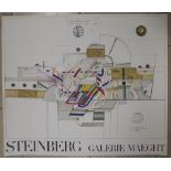 Eduard Steinberg (1937-2012), Ausstellungsplakat Galerie Maeght / An exhibition poster, 1977