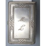 Art Déco Zigarettenetui / An Art Deco silver cigarette case, Tiffany & Co., New York, um 1920