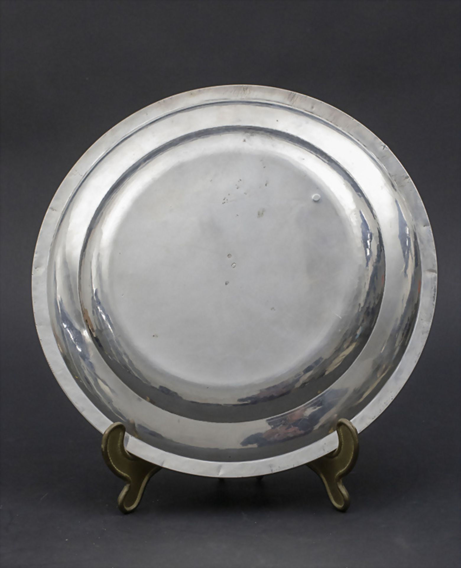 Runde Platte / A silver tray, S.J. Dupezard, Paris, 1809 - Bild 2 aus 6