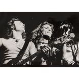 Konzertfoto der Rockband Van Halen / A concert photograph of Van Halen, 1970er Jahre