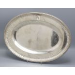 Ovale Platte / An oval silver platter, Massat Freres, Paris, nach 1885