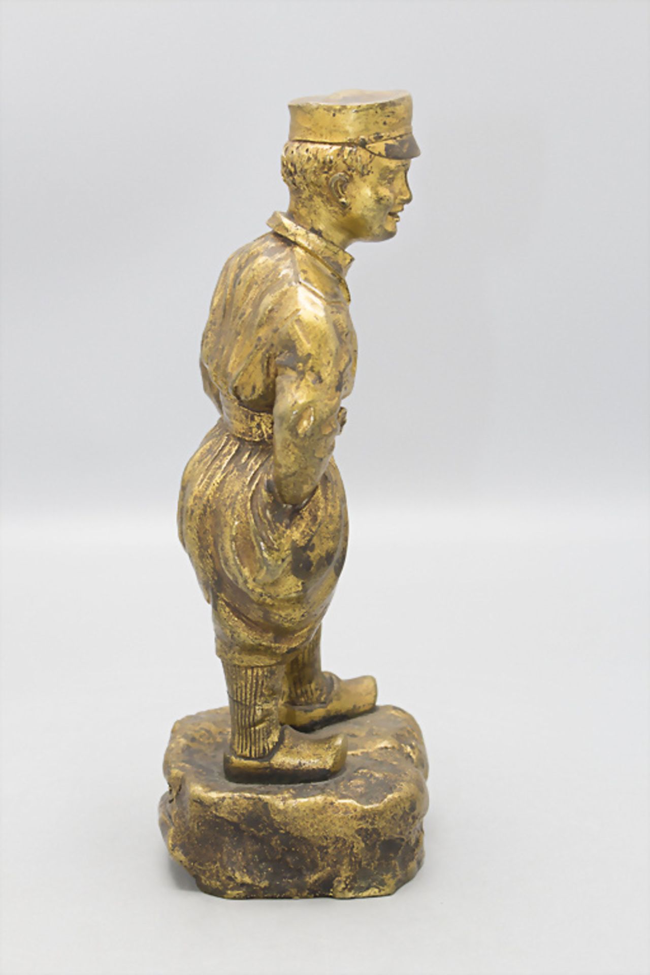 Claire Jeanne Roberte Colinet (Brüssel 1880-1950 Asnières-sur-Seine), Bronze Skulptur 'junger ... - Bild 5 aus 6