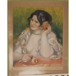 Pierre-Auguste Renoir (1841-1919), 'Portrait de Gabrielle à la rose' / 'Portrait of Gabrielle ...
