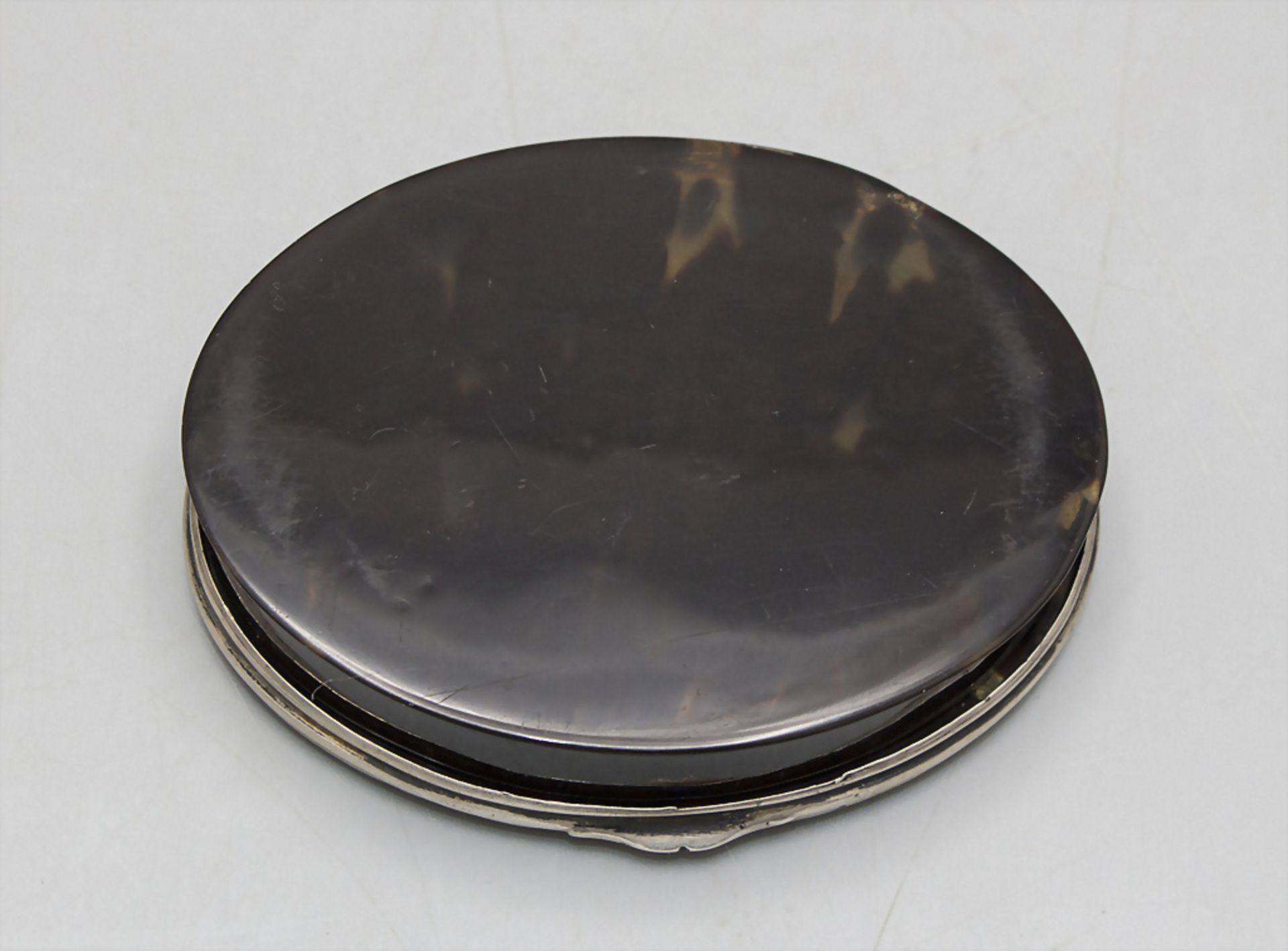 Ovale Tabatiere / Schnupftabakdose / An oval classicism snuff box, England, 18. Jh. - Bild 6 aus 6