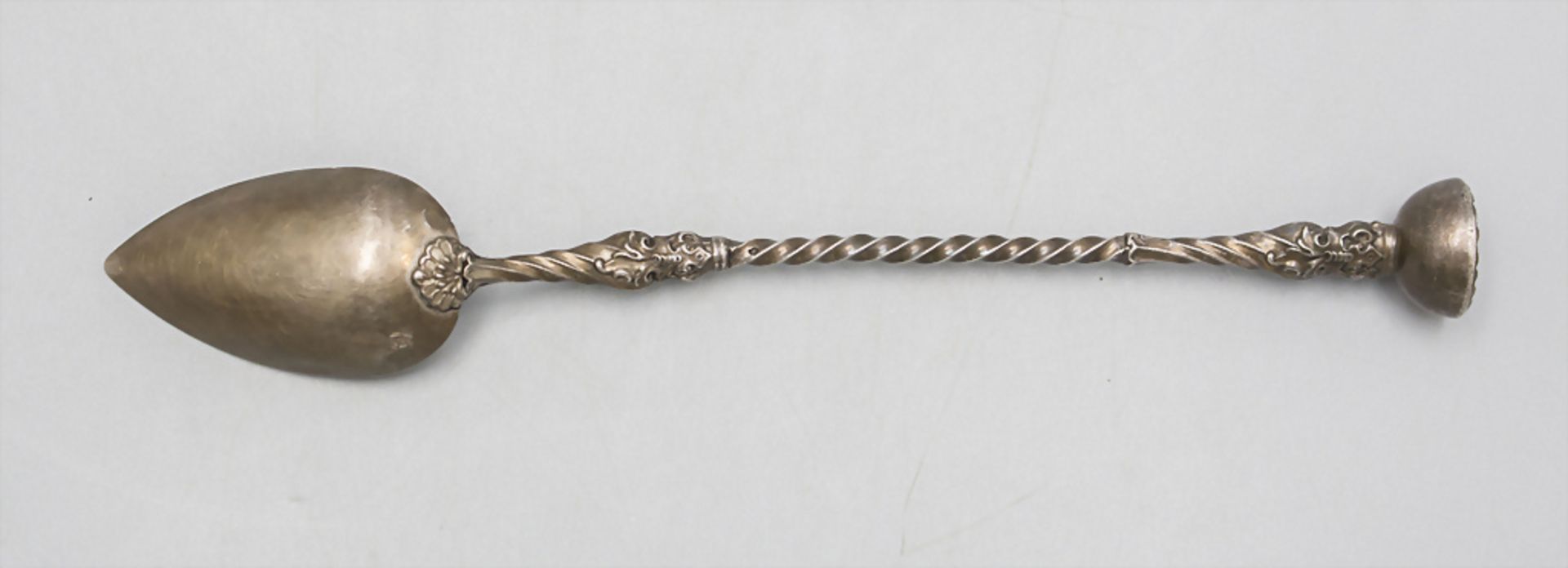 Apothekerlöffel / A pharmacist's silver spoon, Philippe Berthier, Paris, um 1850 - Image 2 of 6